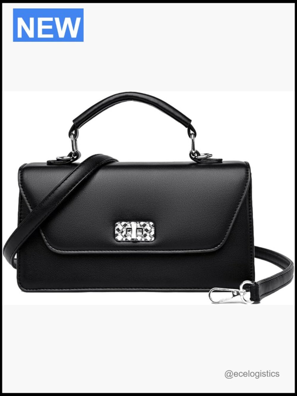 Soft Leather Satchel Handbag Top Handle Crossbody Purse Small Shoulder Bag